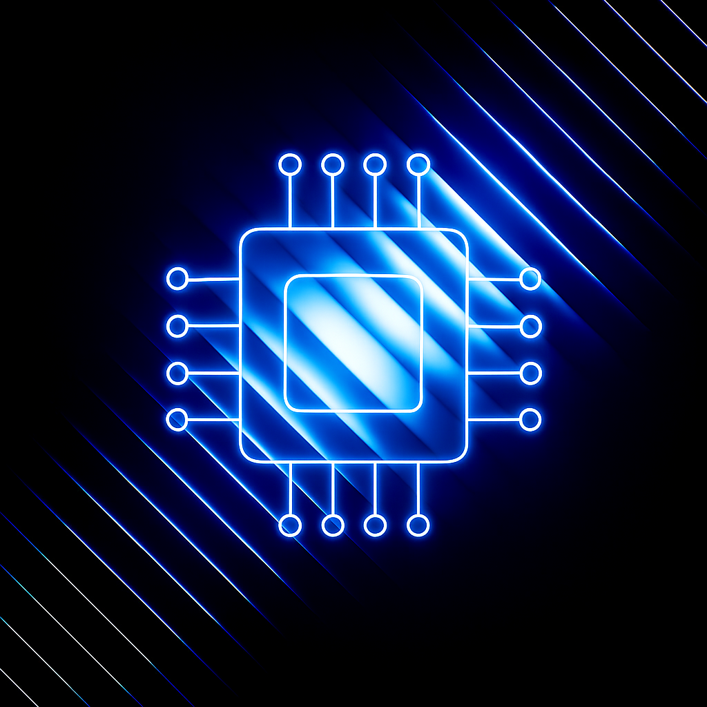 Ikona AI chatbota, který zlepšuje zákaznickou podporu a šetří náklady.