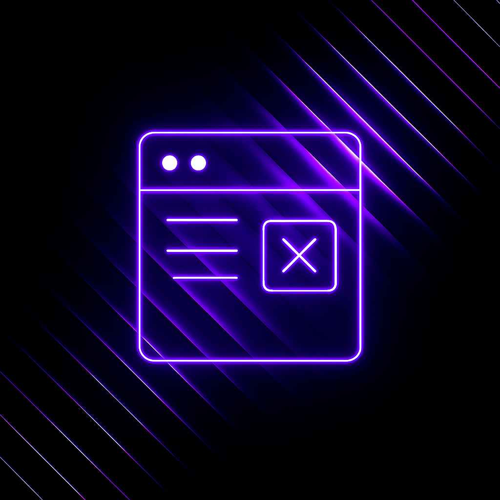 Ikona ui designu s důrazem na vizuální identitu