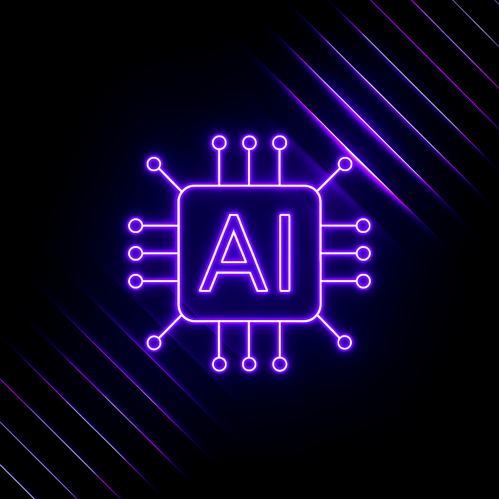 Ikona AI chatbota, který zlepšuje zákaznickou podporu a šetří náklady.