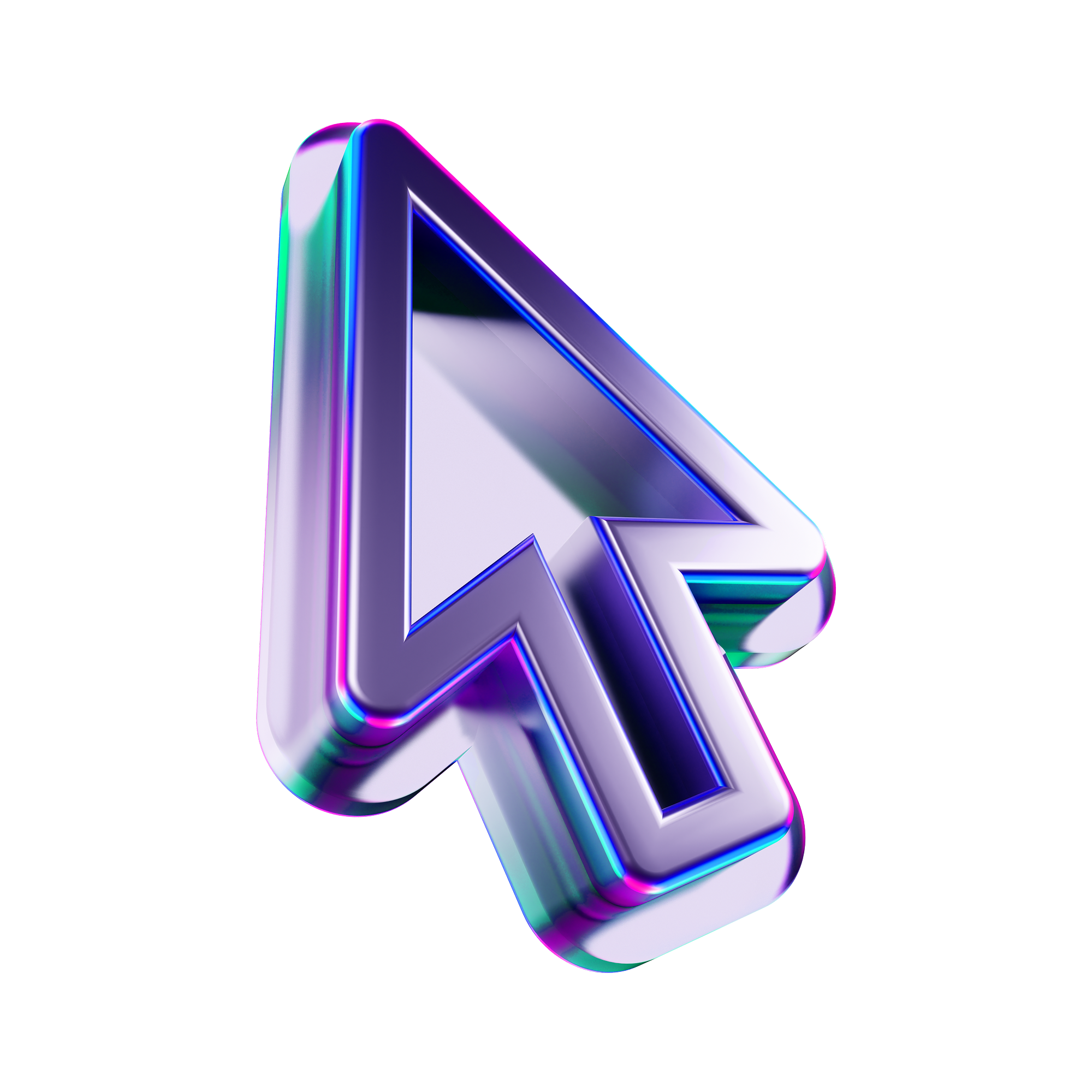 Kurzor myšky pro kliknutí pro start efektivního online marketingu